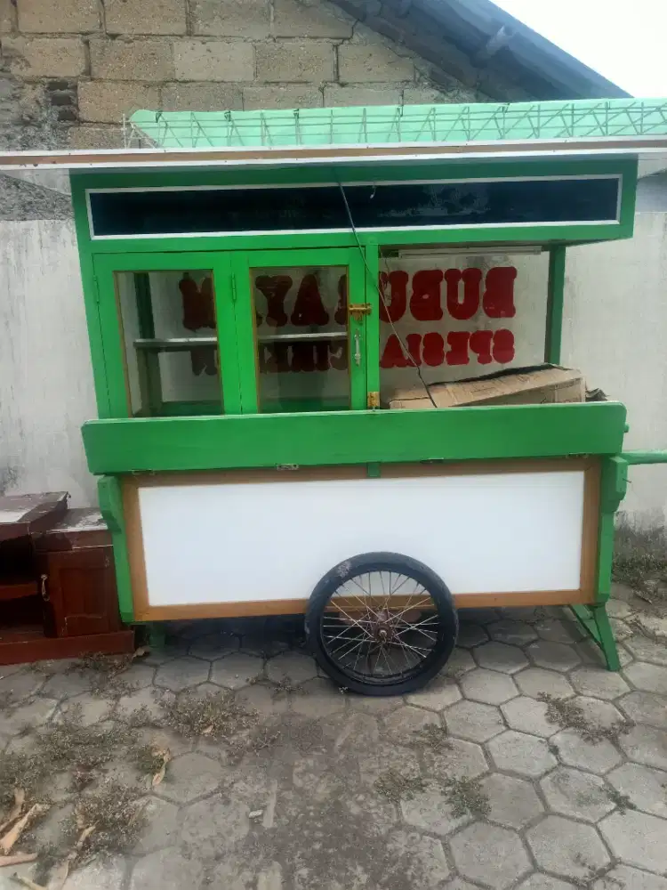 Jual gerobak bubur ayam