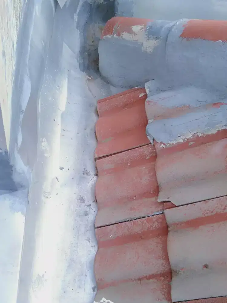 Tukang service talang kebocoran .