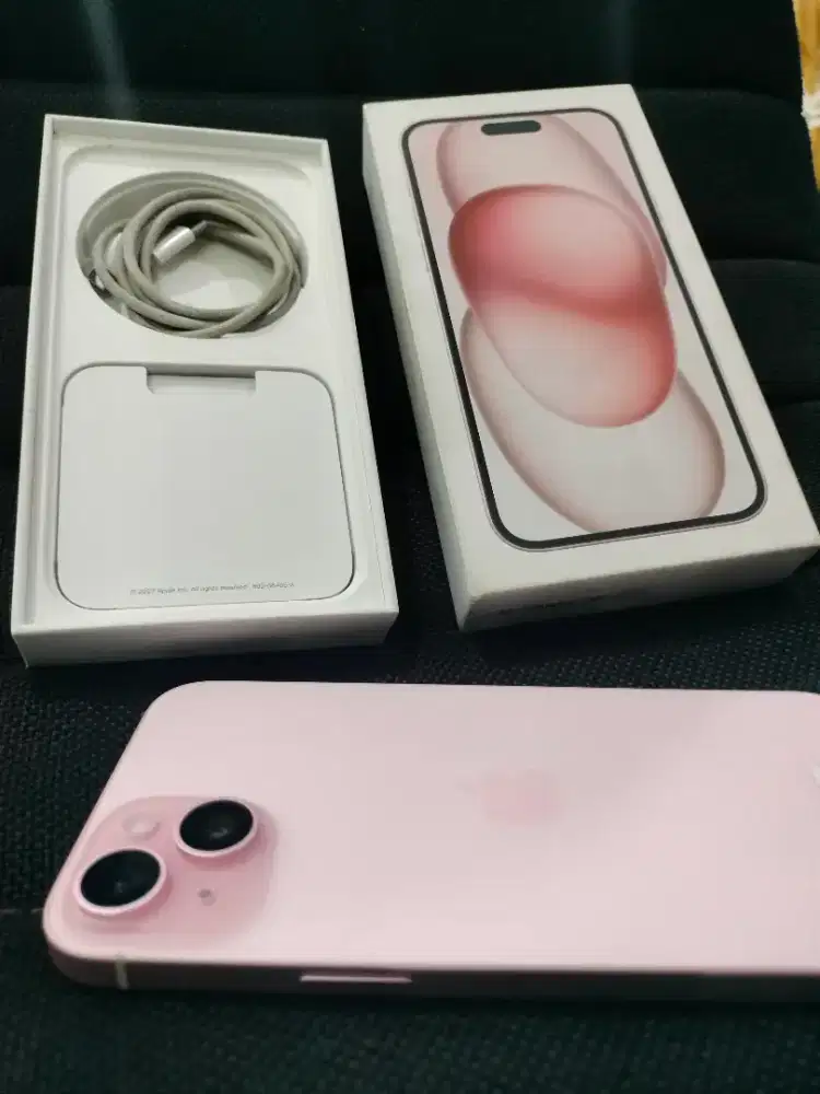 iphone 15 plus 128 ibox pemakaian baru 2 bulan