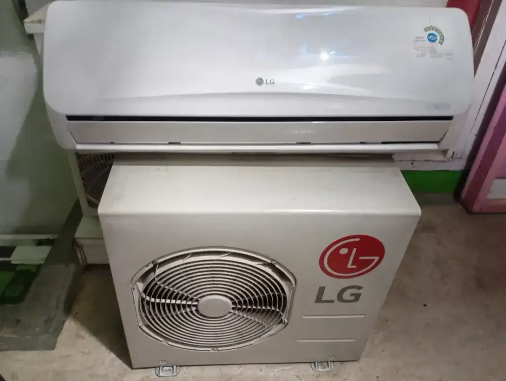 Ac LG 1/2 pk R410 siap pasang