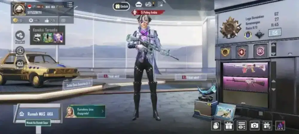 JUAL BELI AKUN PUBG MOBILE