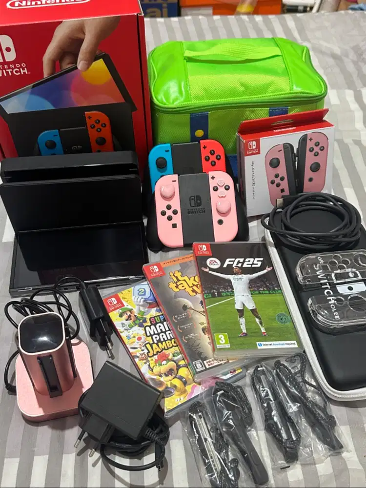 nintendo switch oled OFW second like new