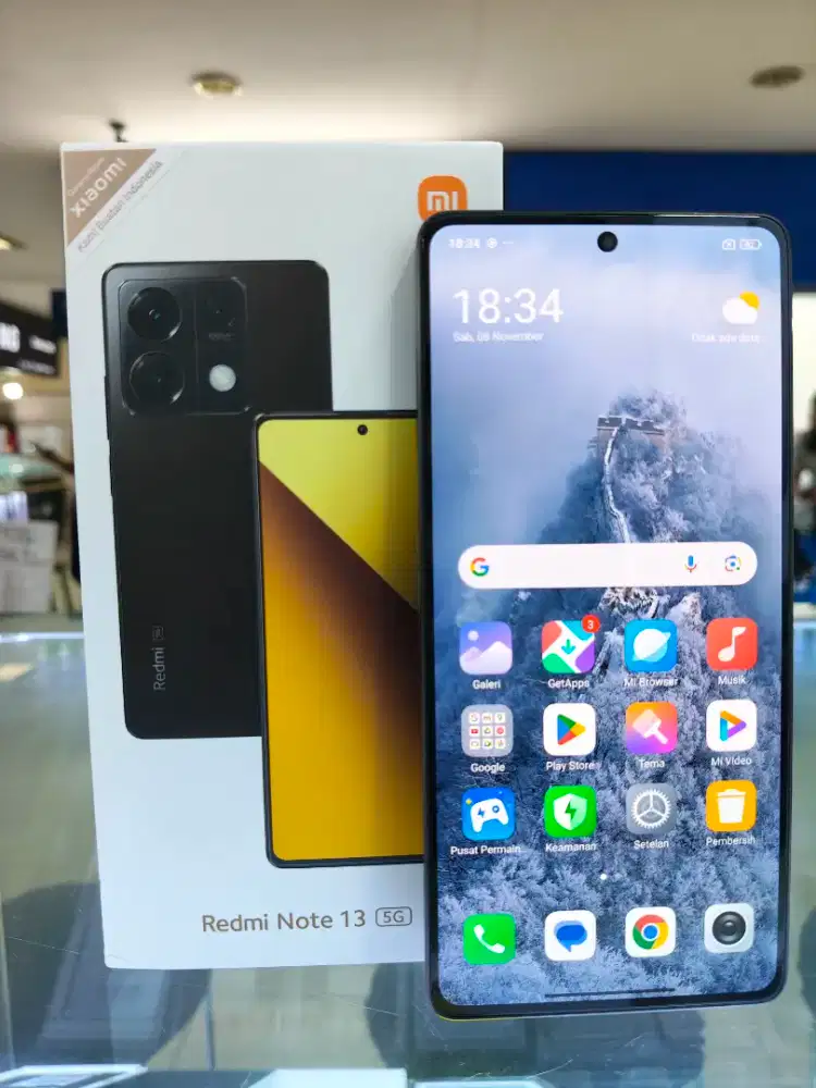 Xiaomi Redmi Note 13 5G 8/256 Bekas Garansi sampai Maret 2026