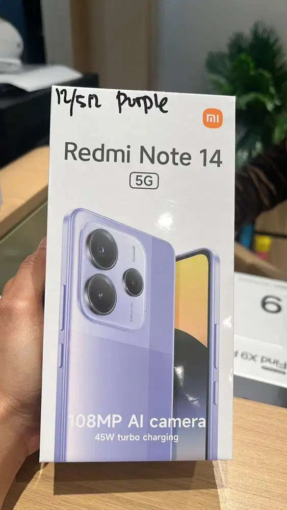 Redmi note 14 5G 12/512 new garansi resmi