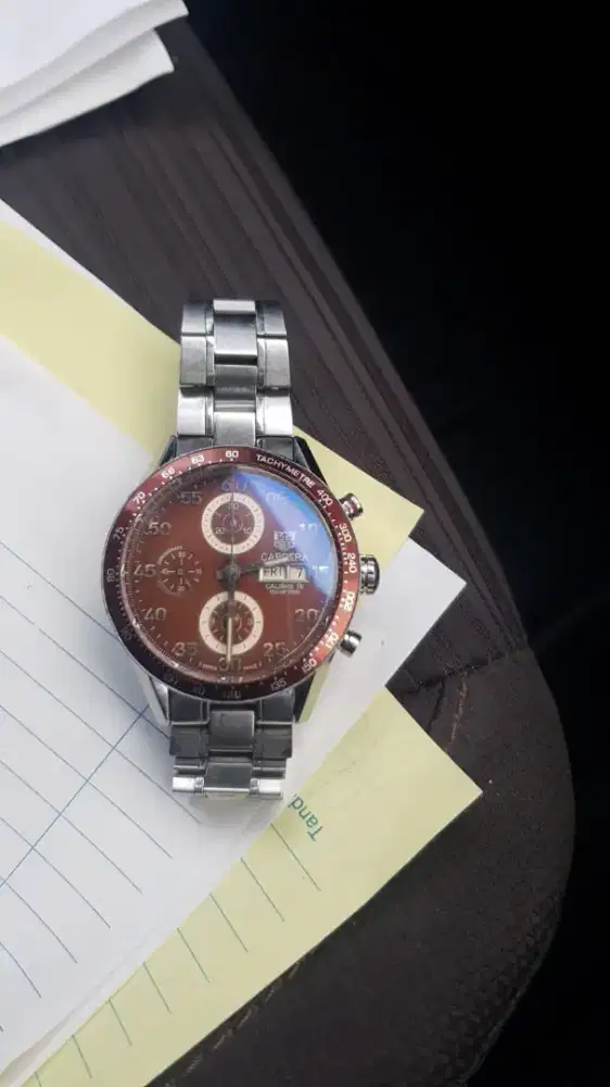 Jam Tangan Tag Heuer Carrera Calibre 16 Day Date Chronograph