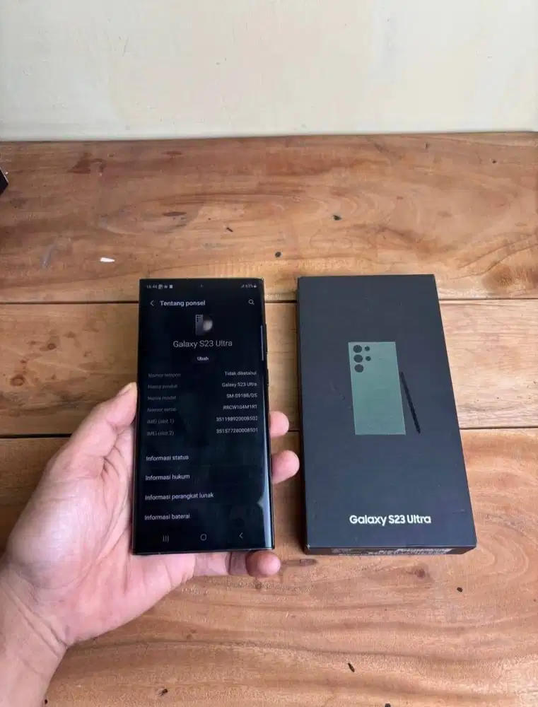 HP SAMSUNG S23 ULTRA 12GB / 256GB FULLSET
