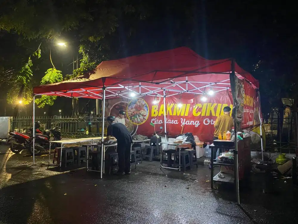 DIJUAL CEPAT 1 SET WARUNG TENDAAN (TINGGAL JUALAN)