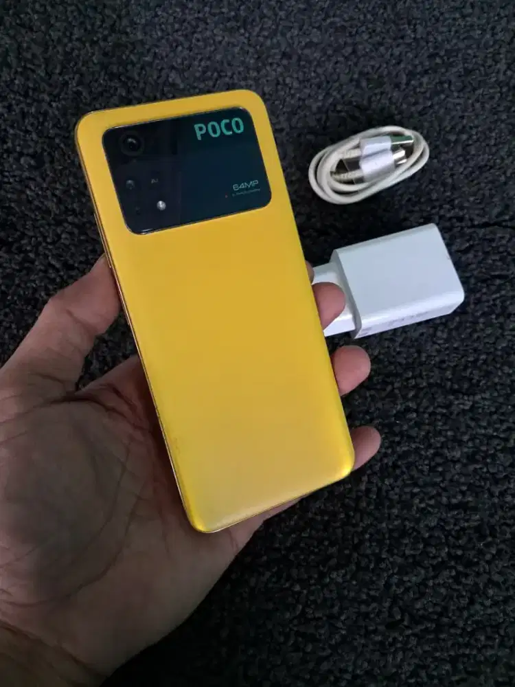 Poco M4 pro mulusss cakep ram 8/256 HP CHARGER ORI