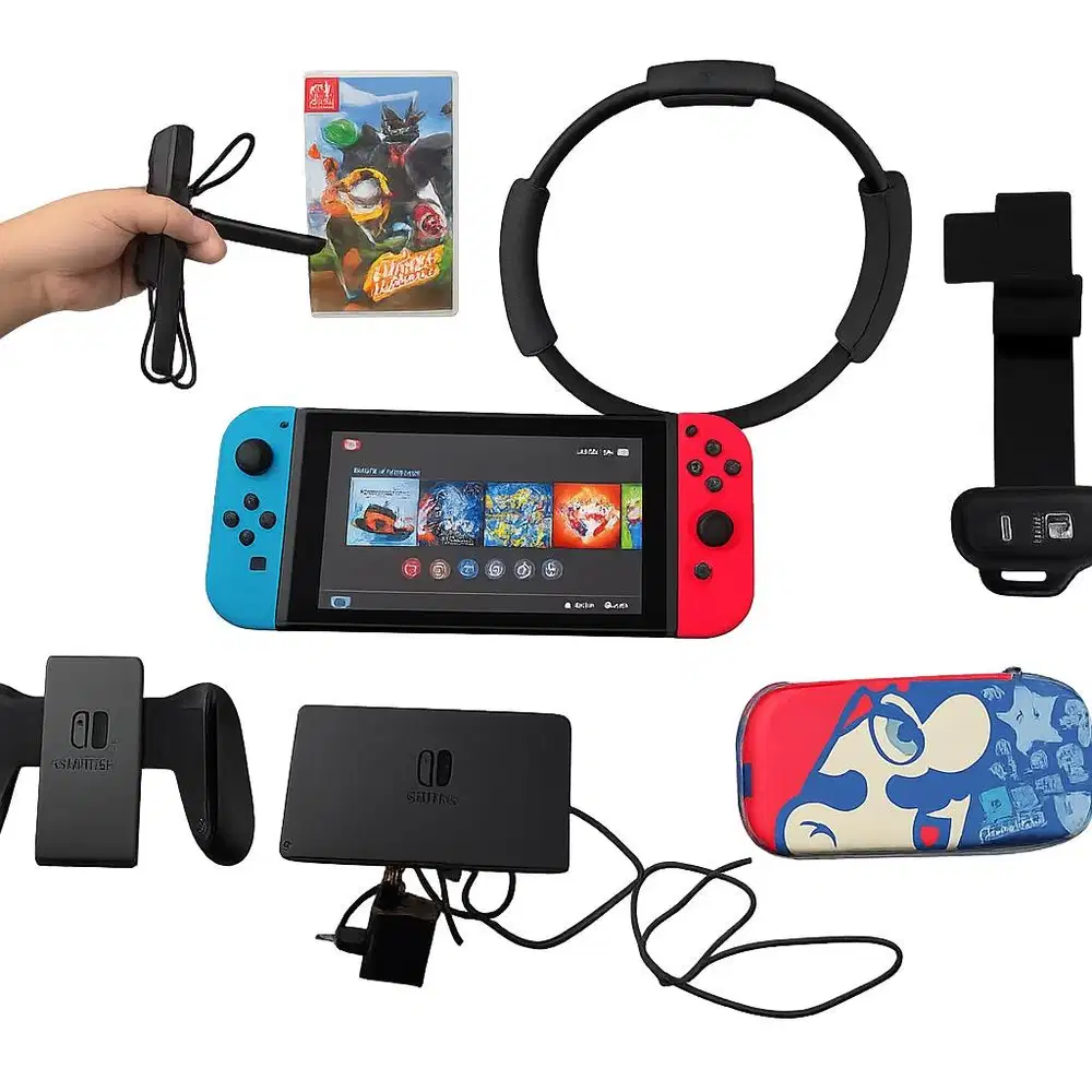 Nintendo switch oled + ringfit