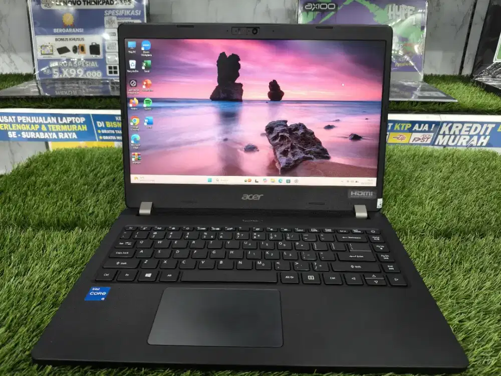 PROMO LAPTOP MURAH ACER TRAVELMATE COREI3 G11 RAM8 SSD256 | BISA NEGO