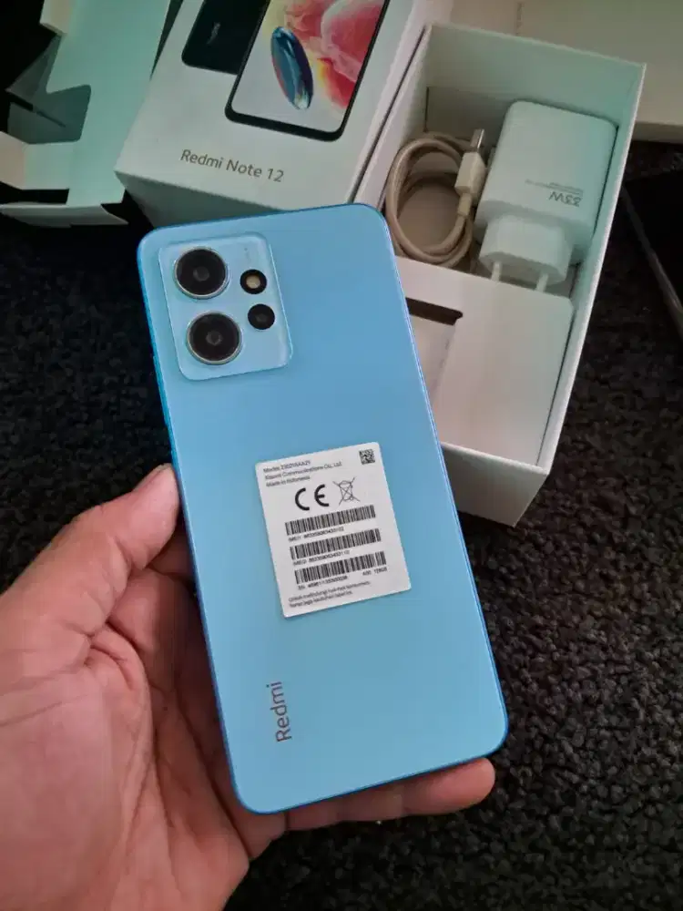 Redmi note 12 NFc ram 8/128 mulus like new