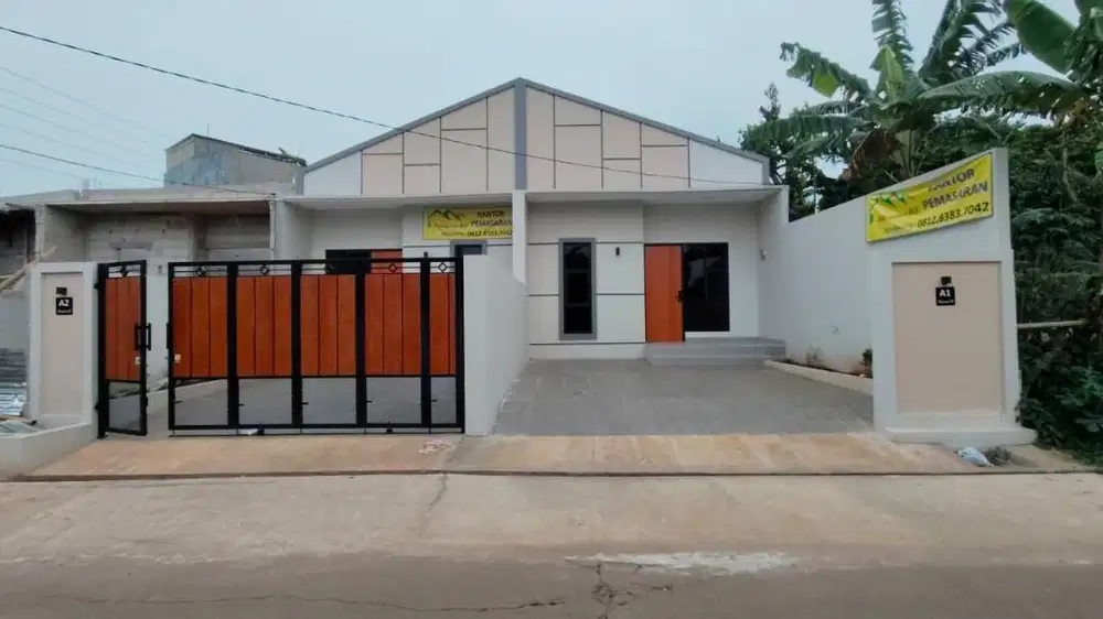 Dijual Rumah Murah Pinggir Tol Banyak Akses Pinggir Jalan Utama