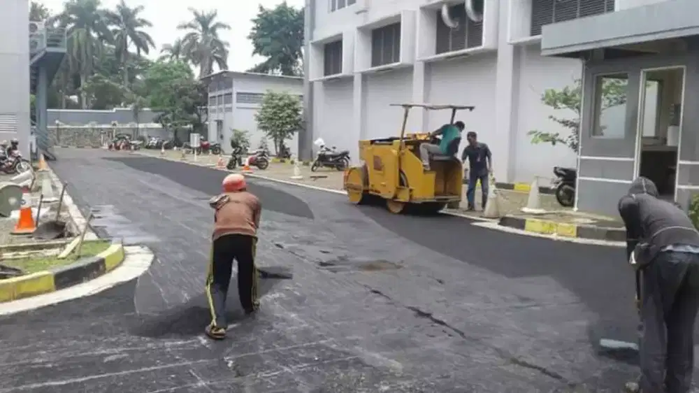 Aspal hotmix beji depok