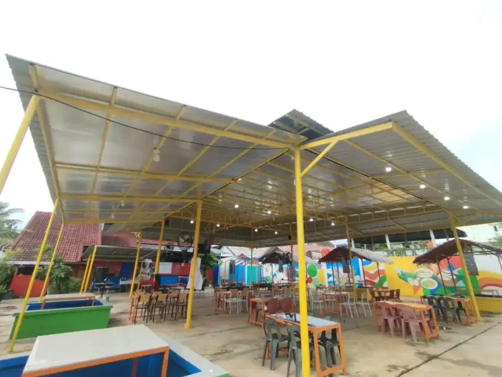 Kanopy cocok buat usaha kuliner apa warkop barang masih bagus