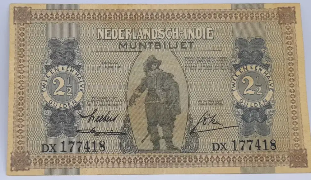 Uang kertas 2 ¹/² Gulden