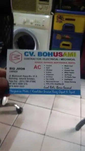 DIBUTUHKAN KENEK ATAU HELPER AC