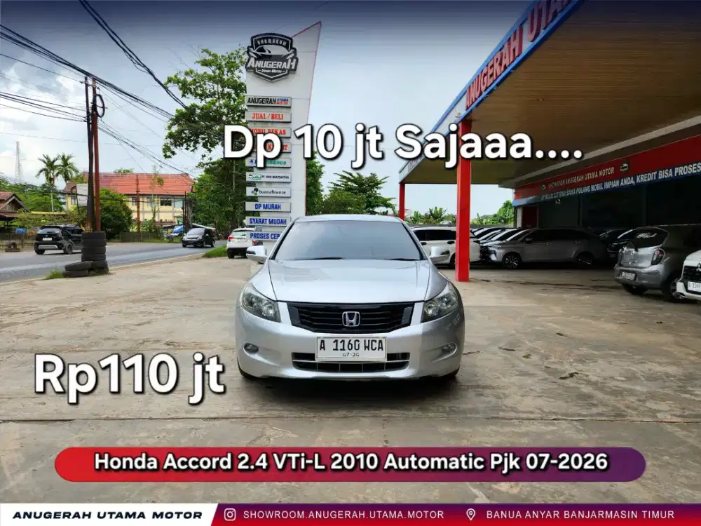 Dp10jt Accord VTi-L 2010 Automatic Pjk07-2026