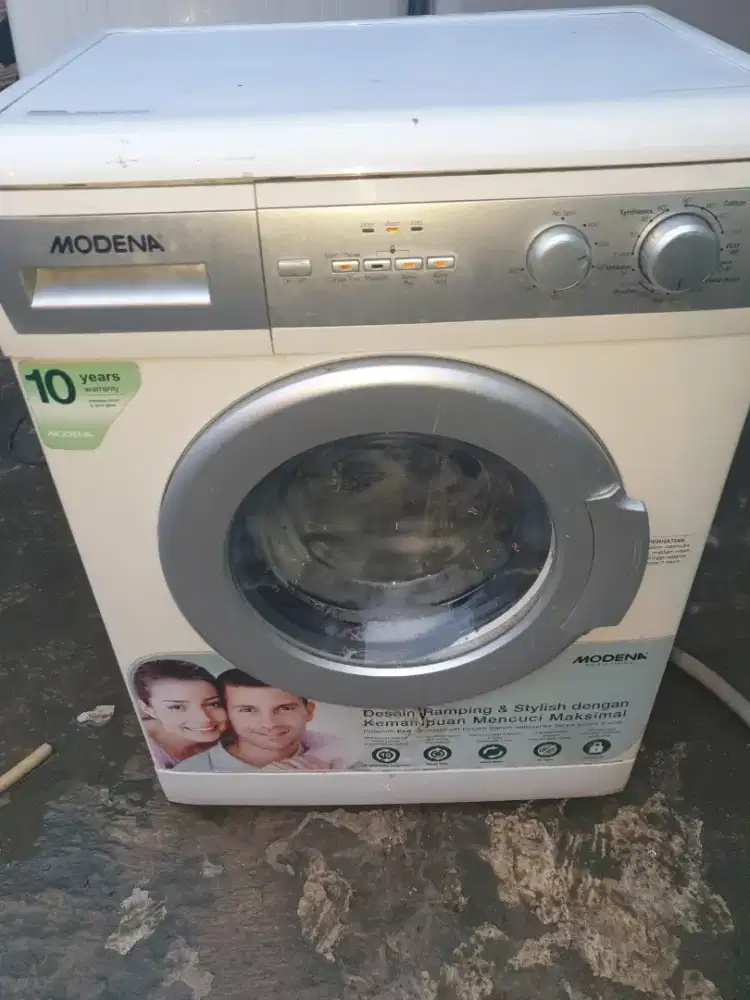 Di jual mesin cuci 1 lobang depan (outomais) siap pakai