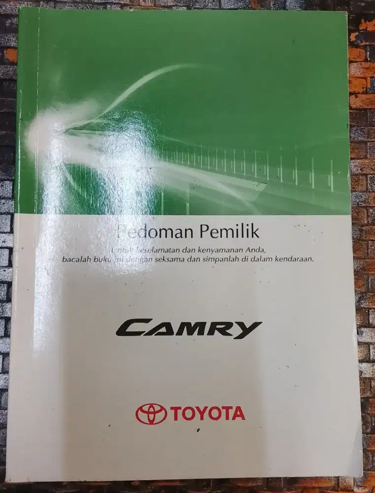 Manual book Camry 2013