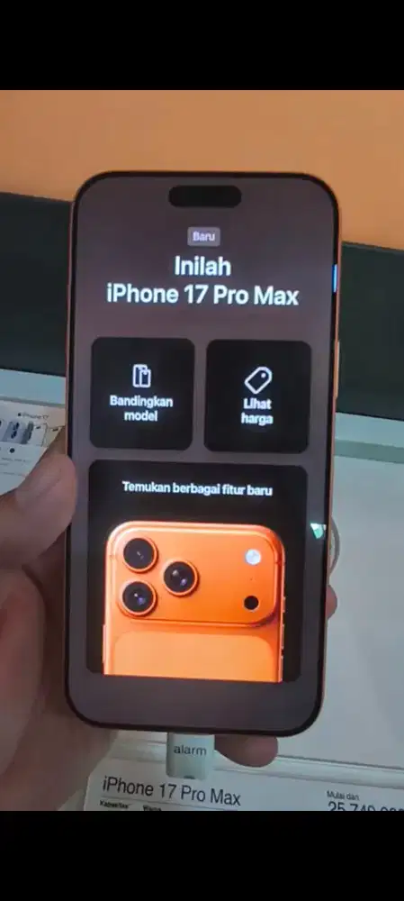 Resmi New iPhone 17pro dan 17max ready stock Toko