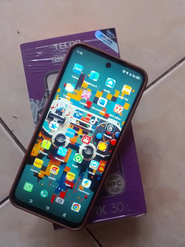 Tecno spark 30c 6/128 Fullset