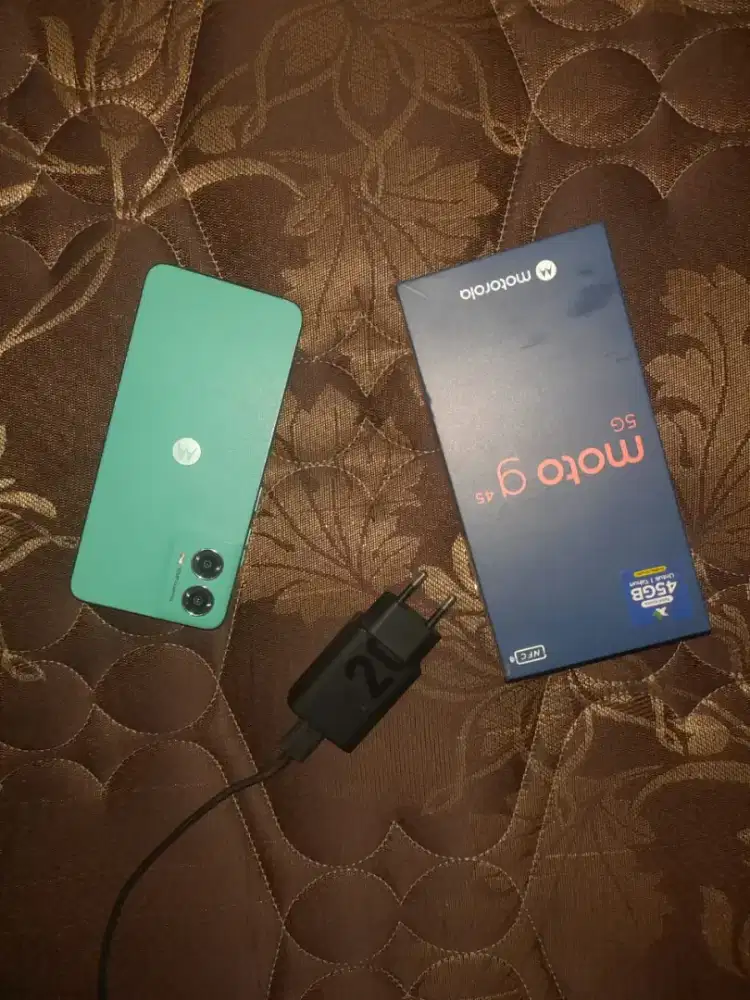 Motorola g45 5g 8+8/256gb Green Muluss Nepis