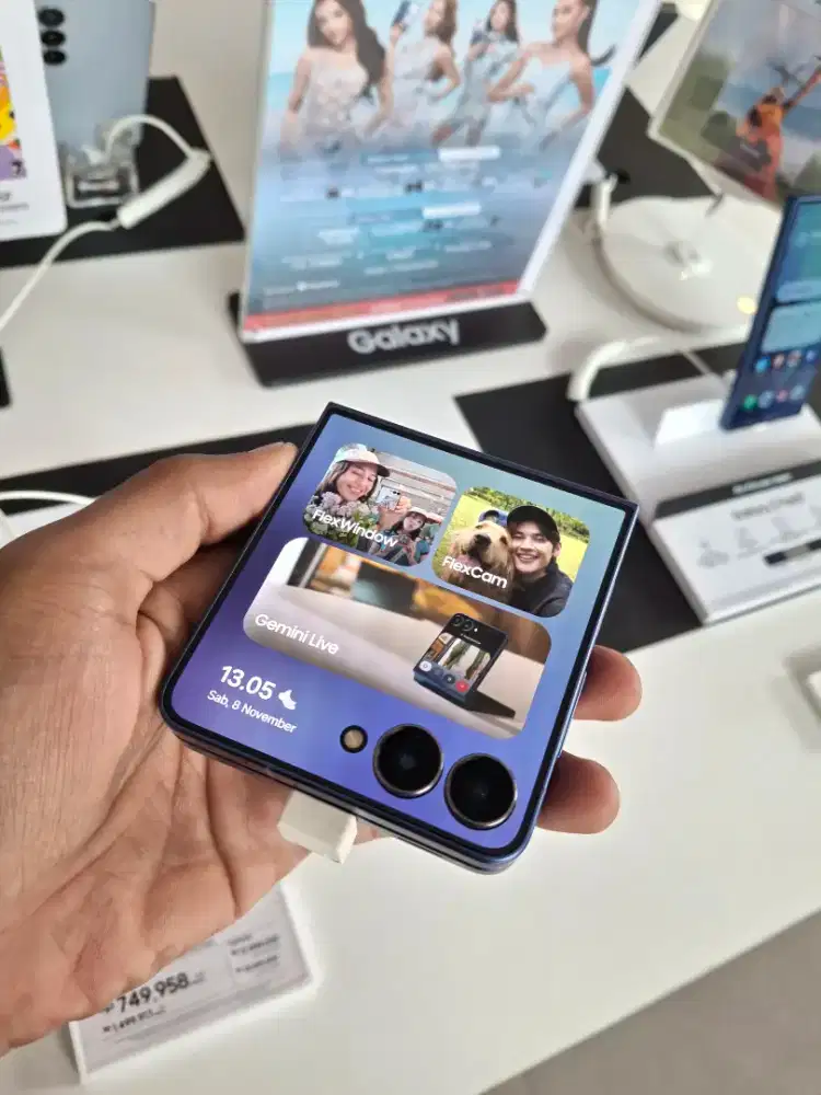 SAMSUNG Z FLIP 7 DISKON 2 JUTA PWP JAM FIT3 + CHARGER ORI & SPEAKER