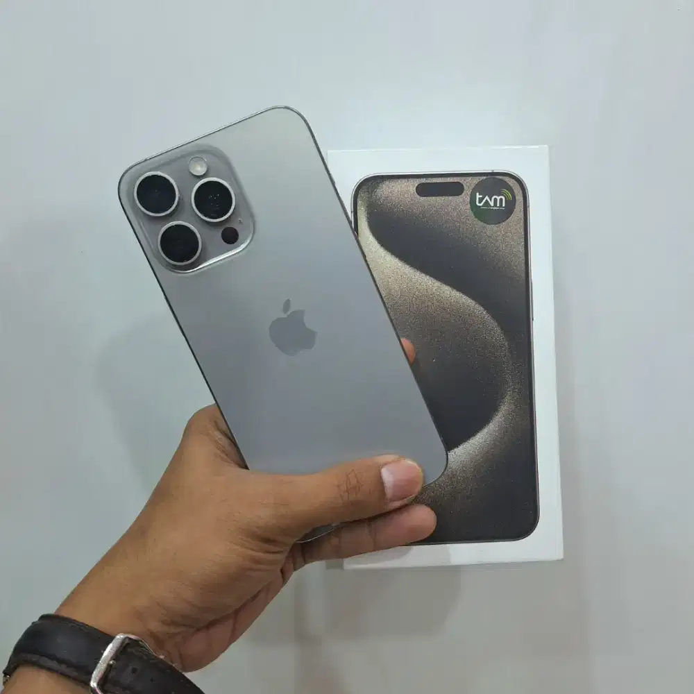 iPhone 15 Pro Max 256gb iBox full ori Free adapter