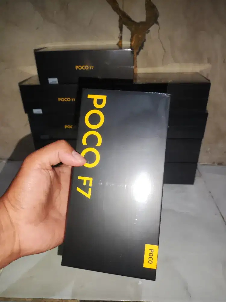 POCO F7 RAM 12/512 GB BARU SEGEL WARNA HITAM DAN PUTIH