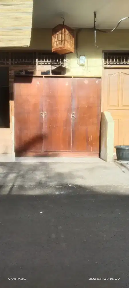 Lemari jati ful jati semua 3 pintu