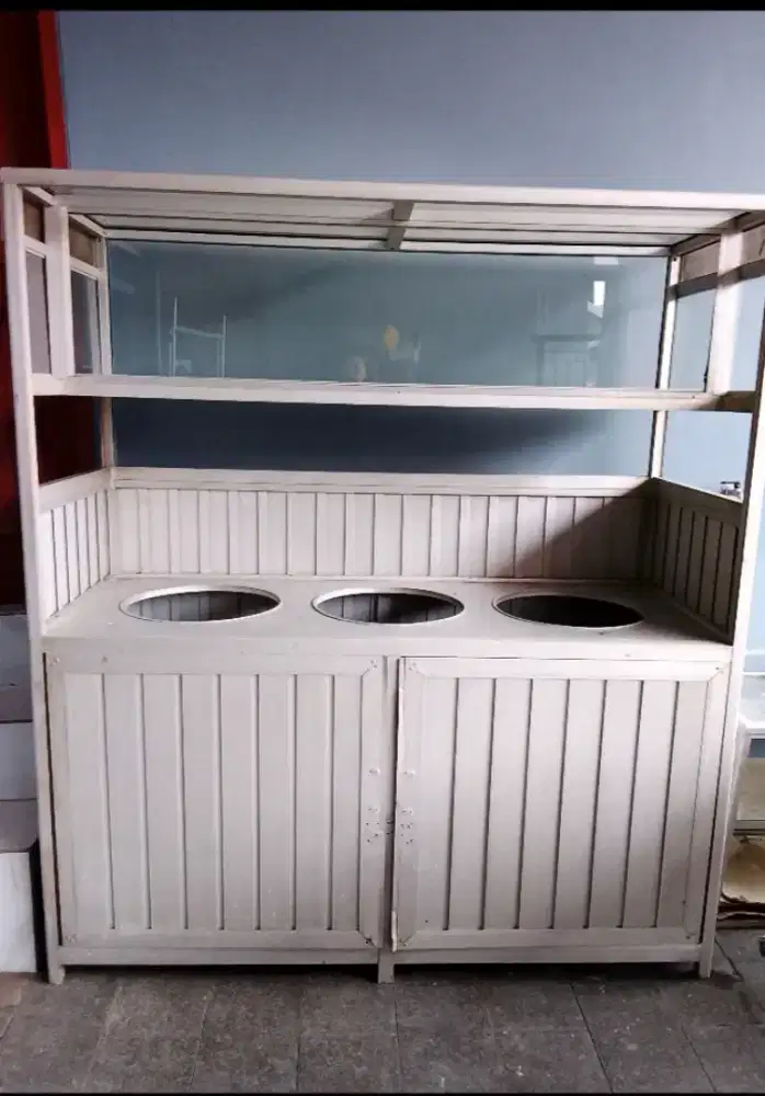 Gerobak Aluminium 3 Tungku