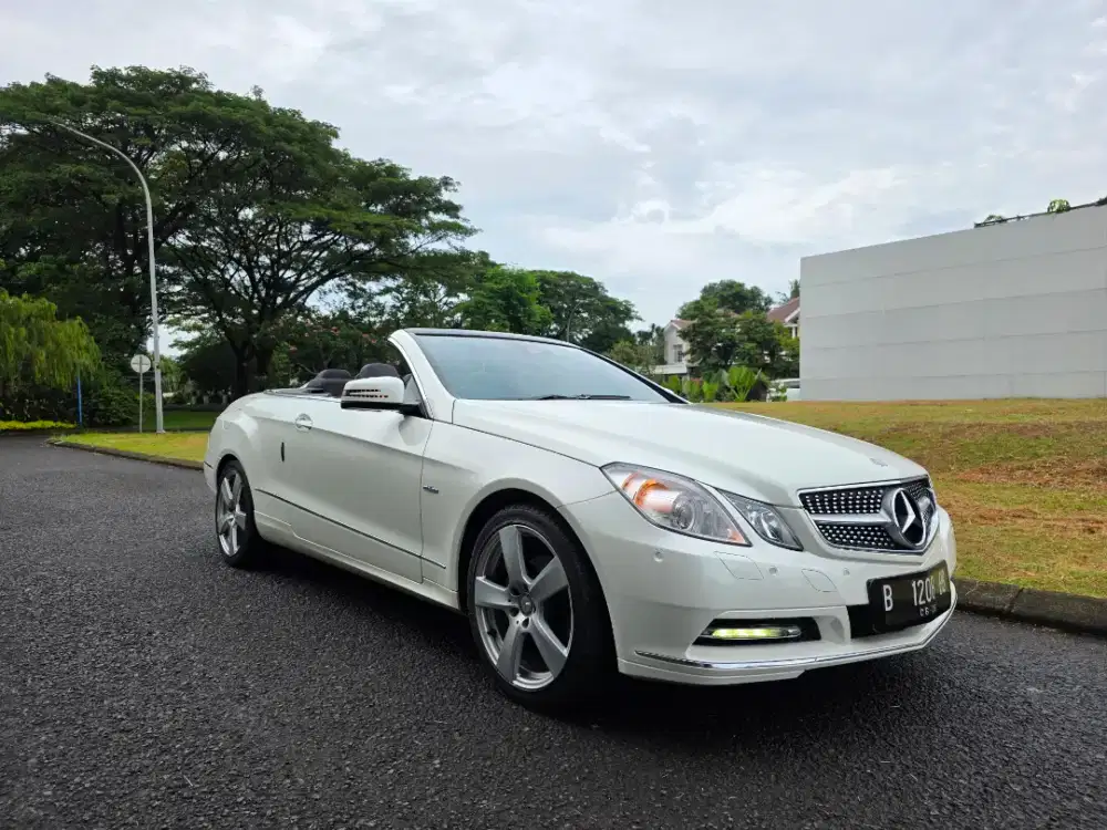 Km 58rb Asli Mercedes Benz E250 Cabriolet 2011