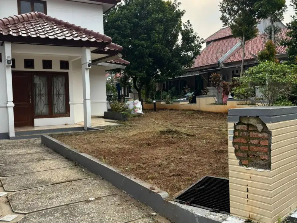 Jual Rumah di Limo dalam perumahan sawo kencana  luas 333 m2