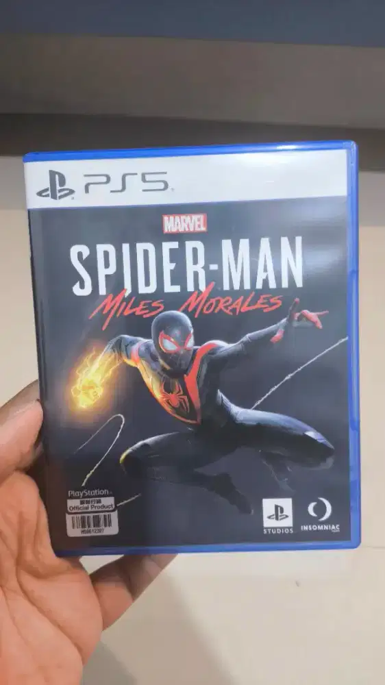 Kaset bd Spiderman miles Morales ps5
