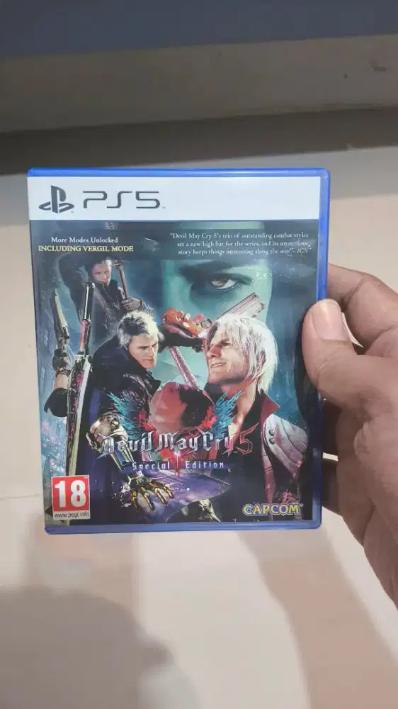 Kaset bd devil may cry 5 special ps5