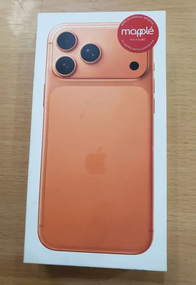 iPhone 17 Pro Max ProMax 512GB Cosmic Orange Resmi iBox ID