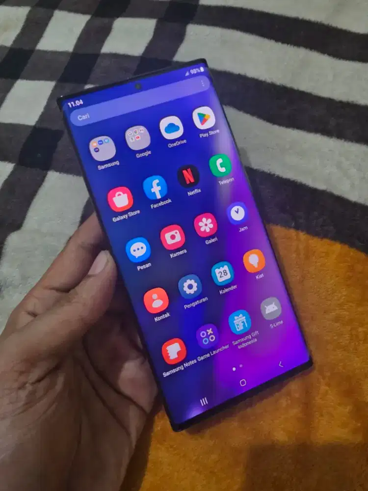 Samsung note 20 ultra sein 8/256 fulset LCD jernih normal bs tt