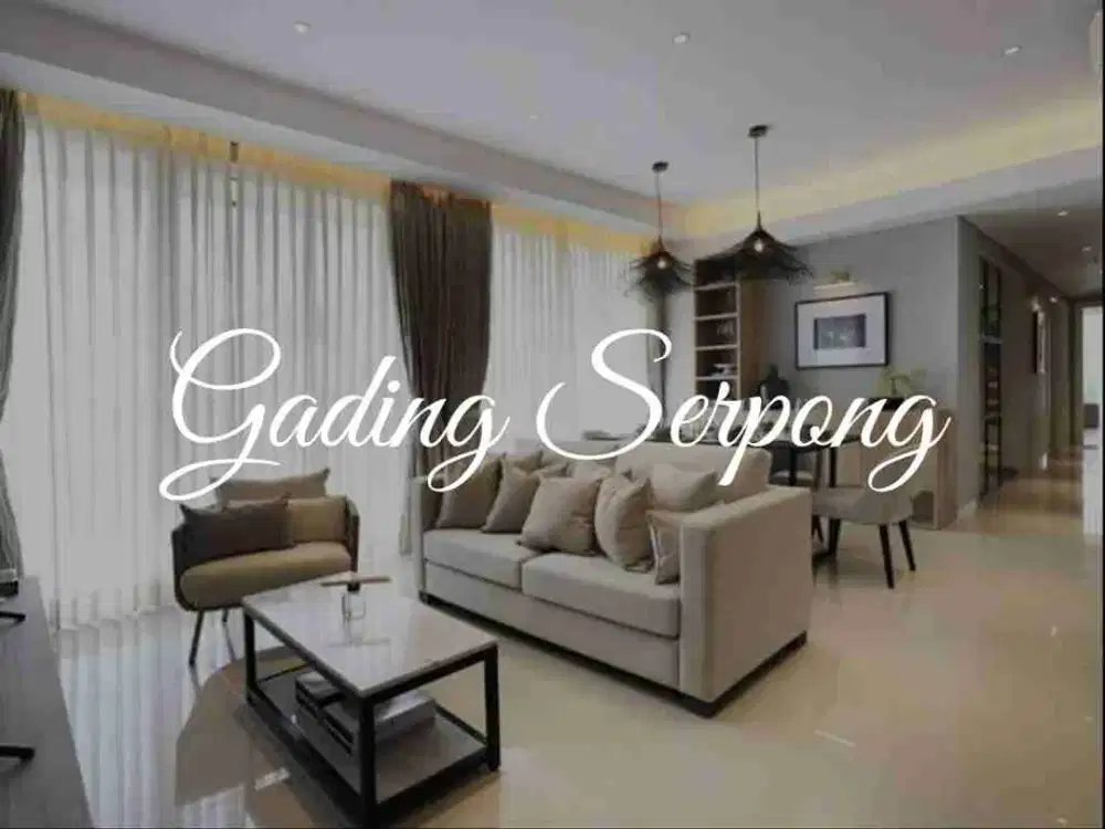 DIJUAL APARTEMEN GADING SERPONG TANGERANG
