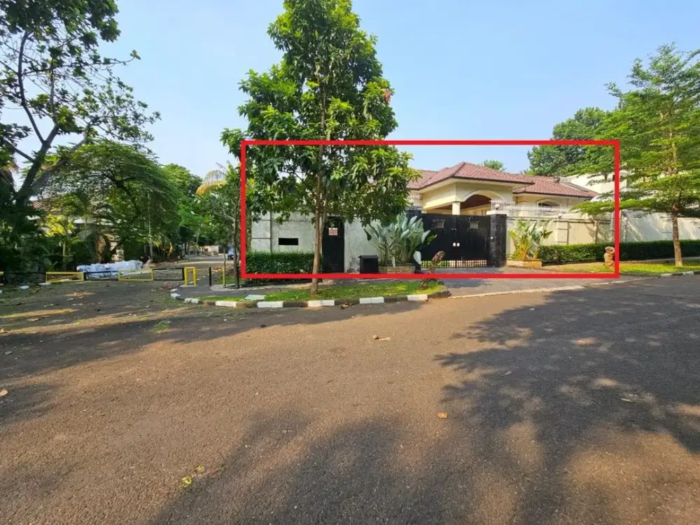 Rumah Hoek 2lt di Villa Cinere Mas, Hanya 15 Menit ke Tol Andara