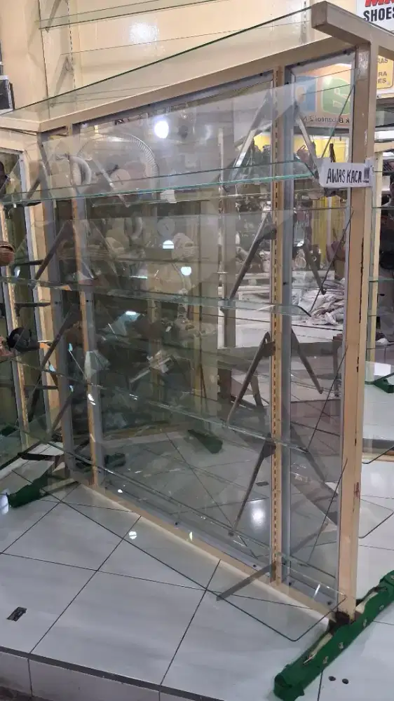 Jual rak etalase railset