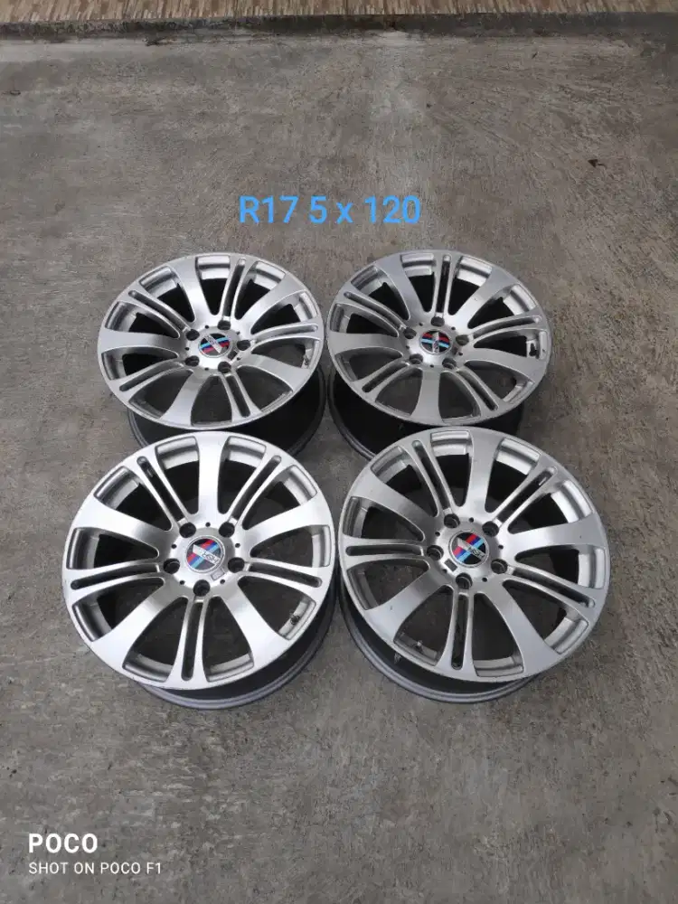 Rep. Oem BMW M3 R17 pcd 5 x 120 lebar 8 offset 35