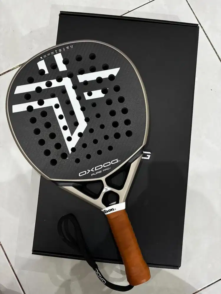 RAKET PADEL OXDOG PURE PRO+ PEMAKAIAN 5 BULAN