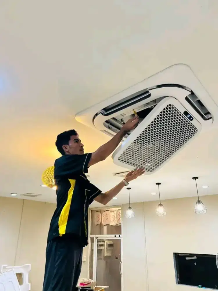 SERVICE AC KULKAS MESIN CUCI POMPA AIR BONGKAR PASANG AC