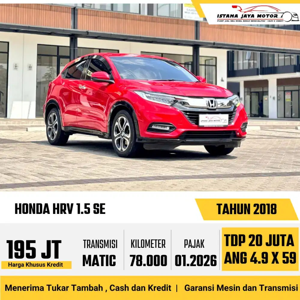 HONDA HRV 1.5 SE 2018