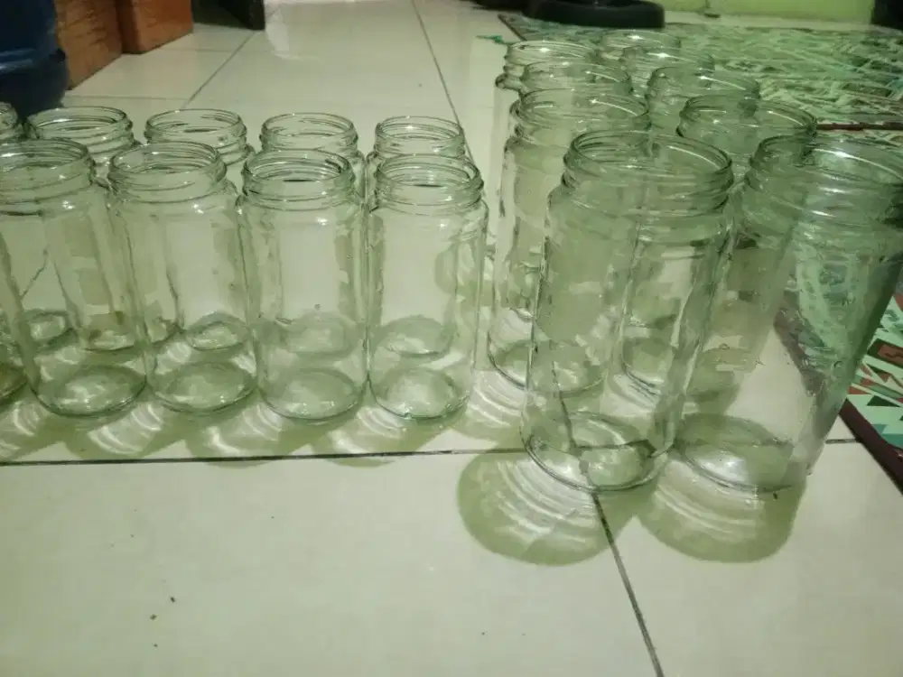 Botol bekas kopi nescafee