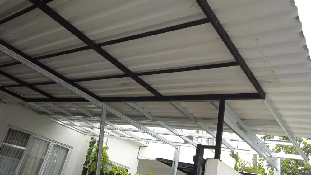 Canopi minimalis baja ringan