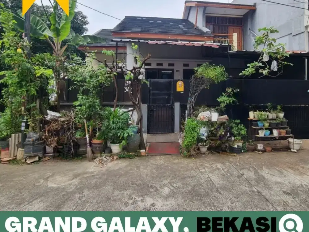 Rumah dijual Hook Murah 1,5Lt. Grand Galaxy Bekasi dekat Pintu Tol Becakayu