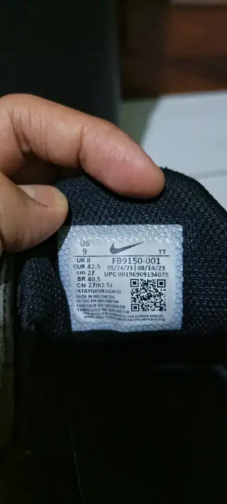 Nike Air Max TW Low Black Bronzine