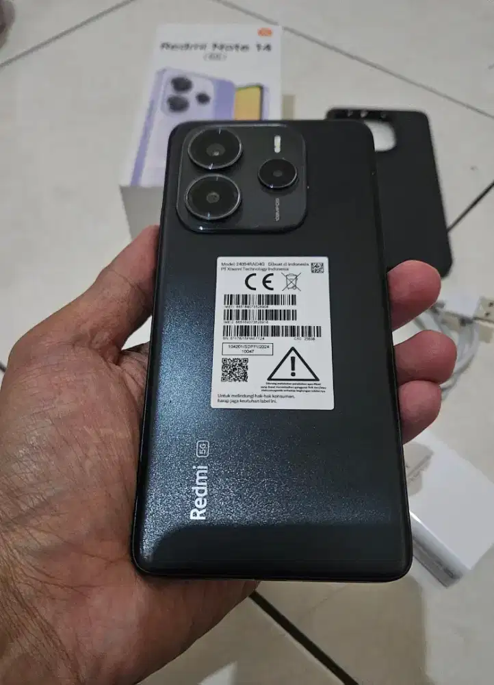 Xiaomi redmi note 14 5g Fullset