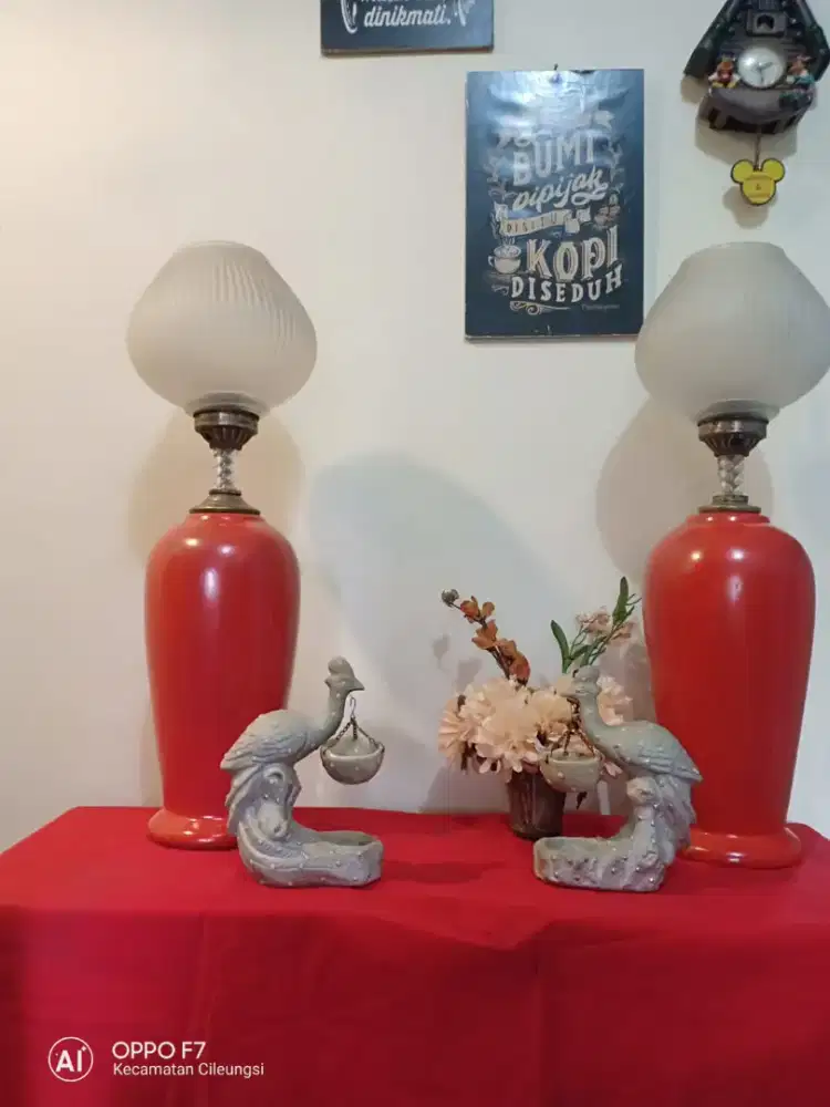 Lampu meja keramik